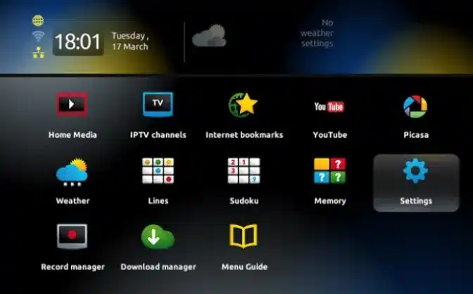 IPTV Instellen